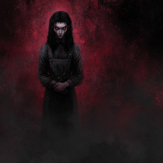 do spooky horror character design for you