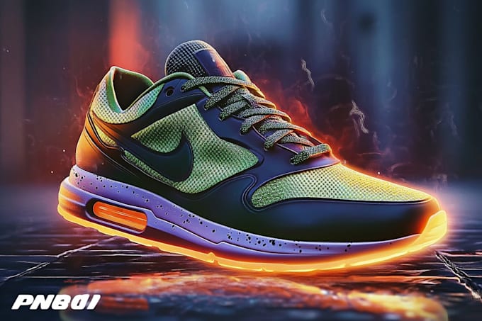 create futuristic footwear shoe design
