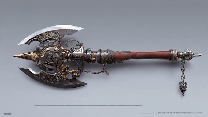 draw your weapon concept art in awesome details
