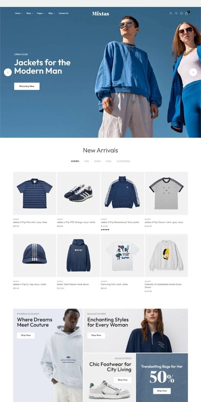 create a professional woocommerce store