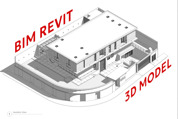 do bim architecture 3d model in revit