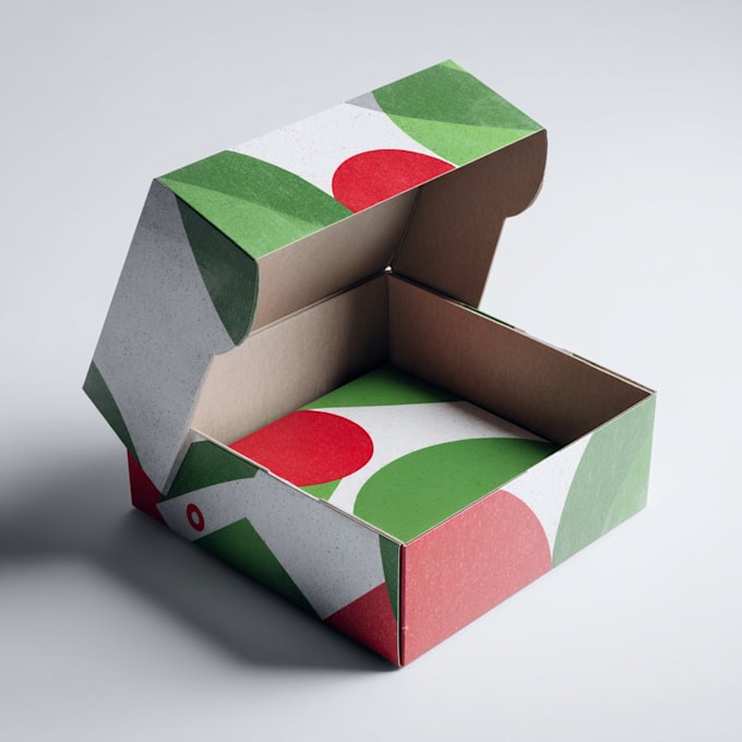 create a modern and professional packaging design for you