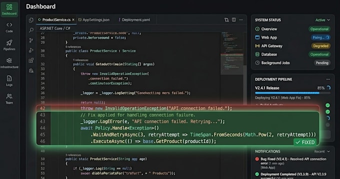 fix your asp dot net mvc and dot net core bugs fast