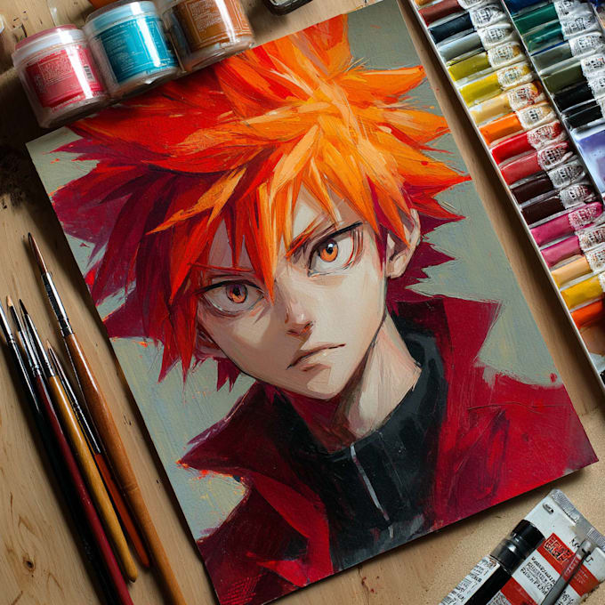 Draw your anime character art by Berhassel | Fiverr