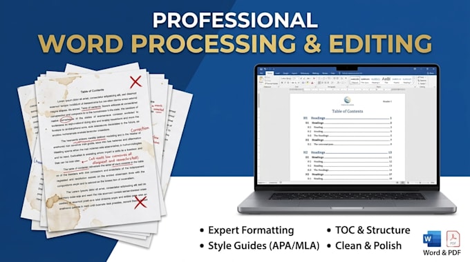 format, edit and professionalize your microsoft word