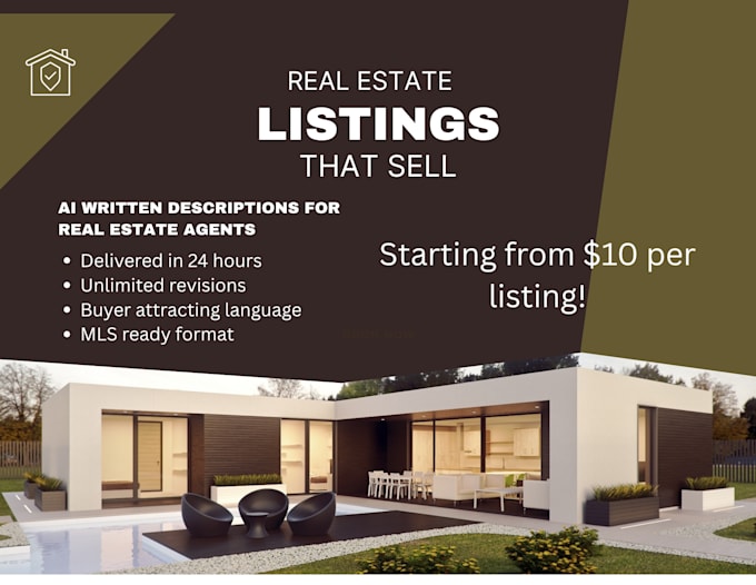 write ai powered real estate property descriptions