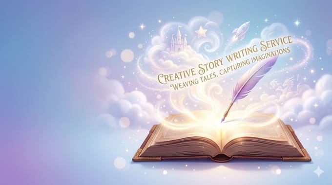 write creative stories and engaging book content
