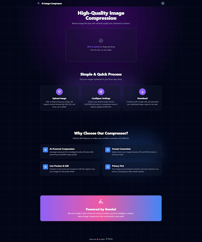 build a responsive saas application with a modern UI