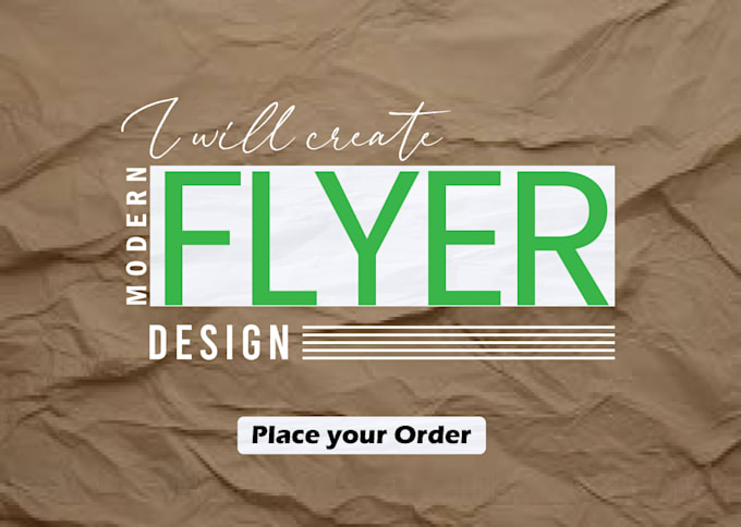create professional flyer and custom designs