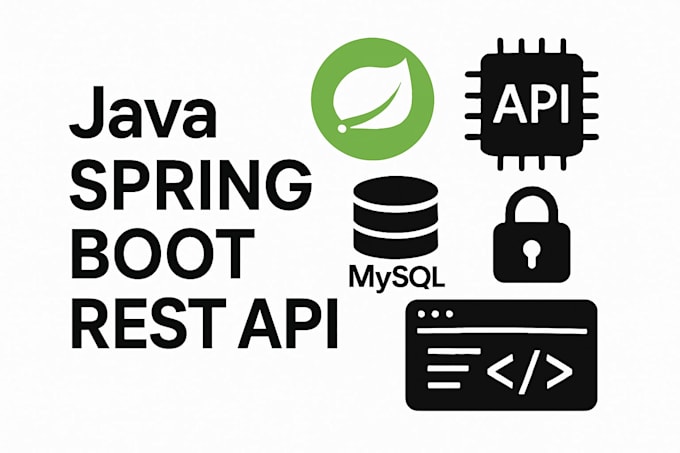 build java spring boot rest API with mysql and jwt
