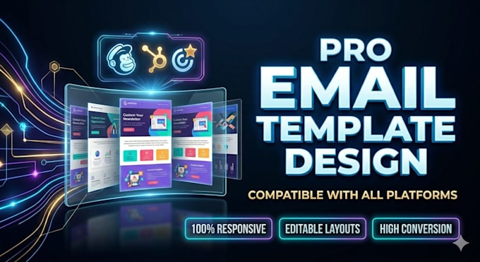 design professional and responsive email templates