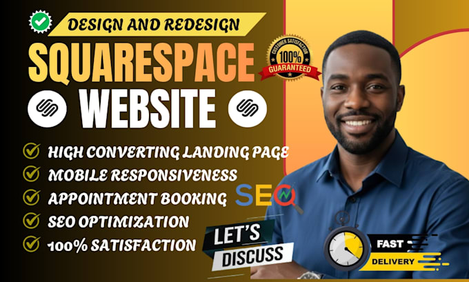 build squarespace website design redesign squarespace website development square