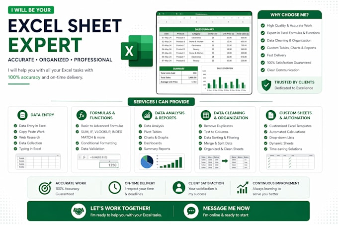 create professional excel dashboards charts and KPI reports