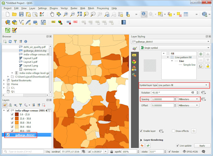 create professional gis maps and spatial data visualizations