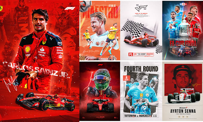 design professional sport graphics media
