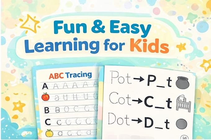 create printable worksheets for kids learning