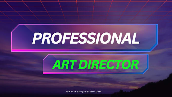 be your graphics designer and art director