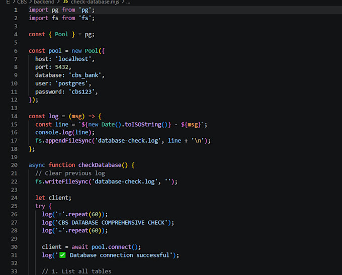 build you a professional rest API with nodejs and postgresql