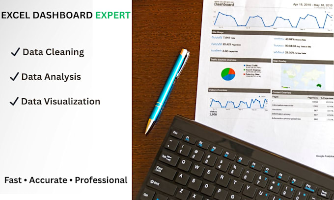 create excel dashboards and data analysis reports