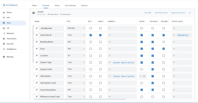 do custom appsheet app
