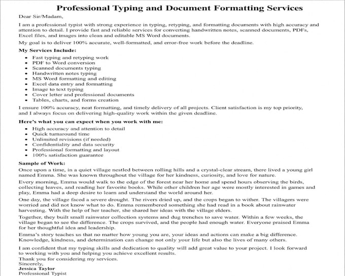 do fast and accurate typing, data entry and copy paste
