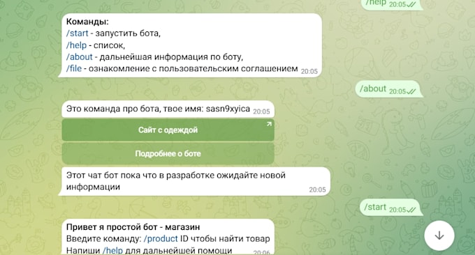build a professional telegram bot tailored to your needs