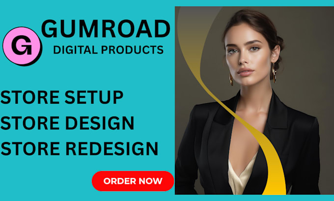 setup your gumroad store to make sales