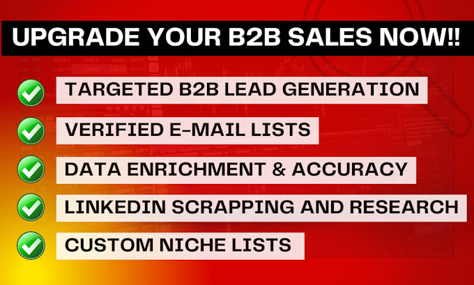 do data enrichment, generate targeted b2b and linkedin leads