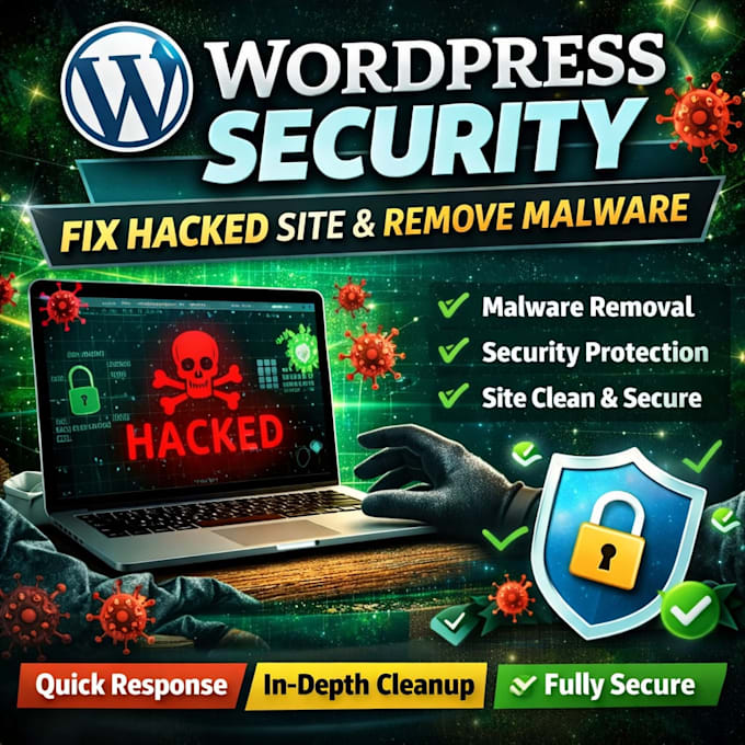remove wordpress malware fix hacked site and secure wordpress website