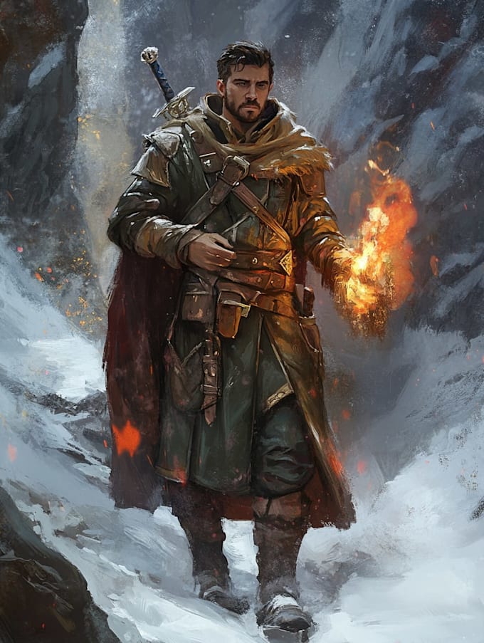 dnd, fantasy character and dnd character