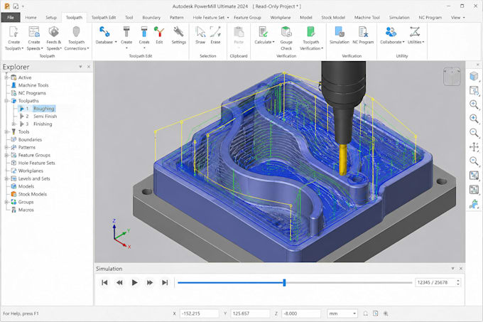 create accurate cnc toolpaths using cam for 3d models
