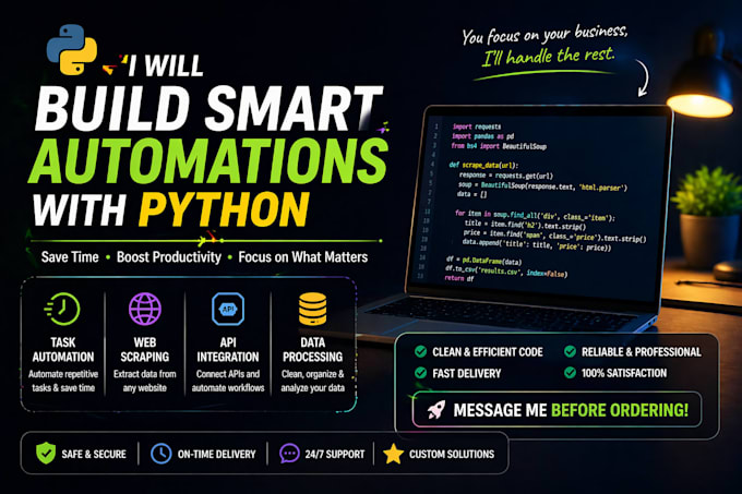 python automation scripts and data processing
