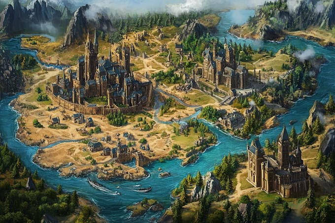 do you rpg fantasy map
