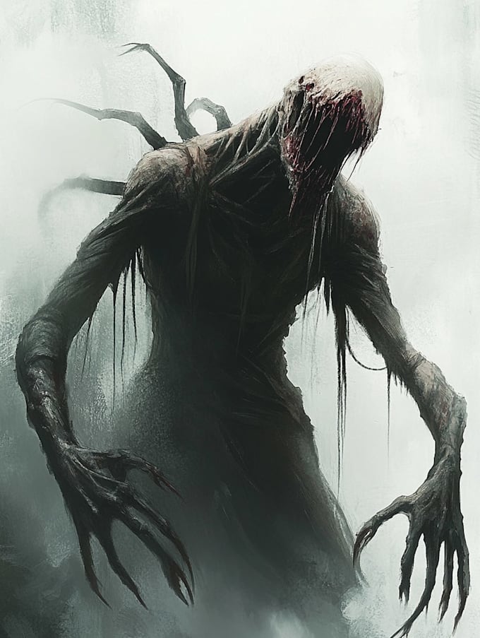 do horror character design