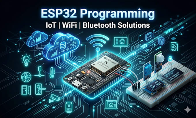 program arduino, esp32 and raspberry pi for iot automation projects