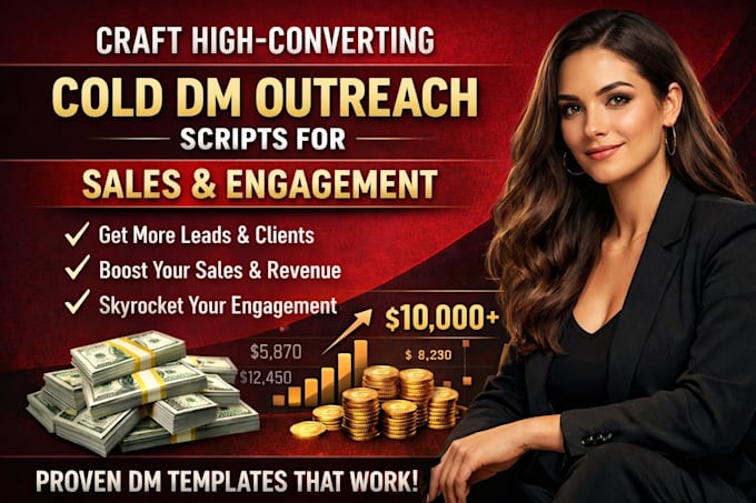 craft high converting cold dm outreach scripts for sales