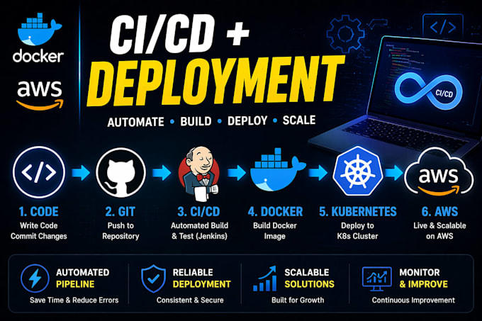 dockerize your application and deploy it professionally