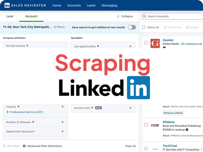 scrape websites and extract data from any source