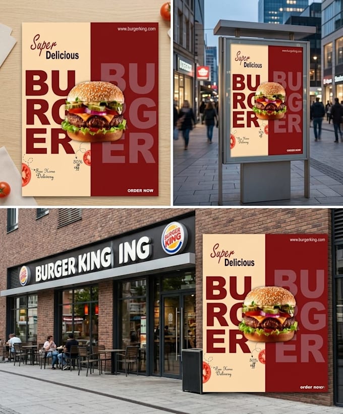 create  professional food flyers