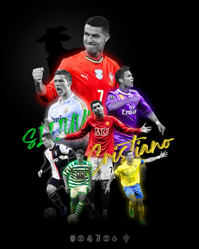 create professional sport social media graphics
