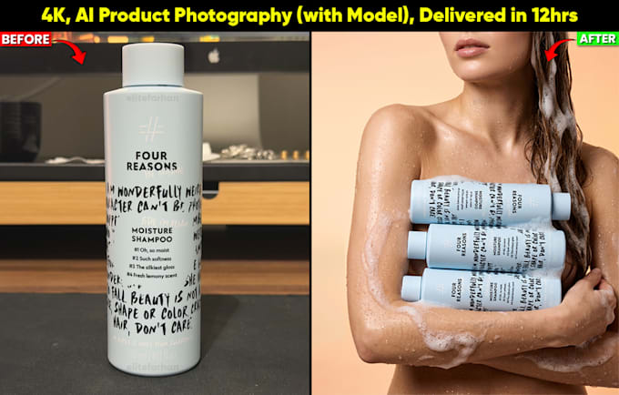 Do ai product photography for your brand by Elitefarhan | Fiverr