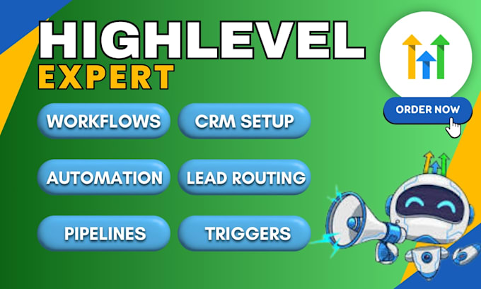 setup gohighlevel workflows CRM automation lead routing pipeline system