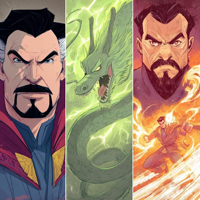 draw comic book illustration as a comic book illustrator