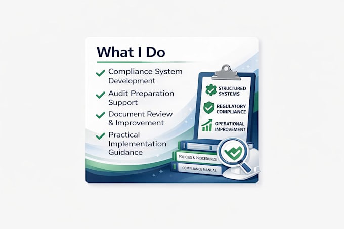 develop professional compliance and safety systems for your business
