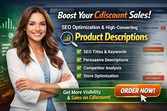 boost your cdiscount sales with SEO optimization product description cdiscount