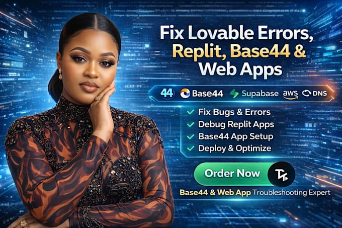 lovable bug fix replit web app deploy base44 ai website integration, supabase