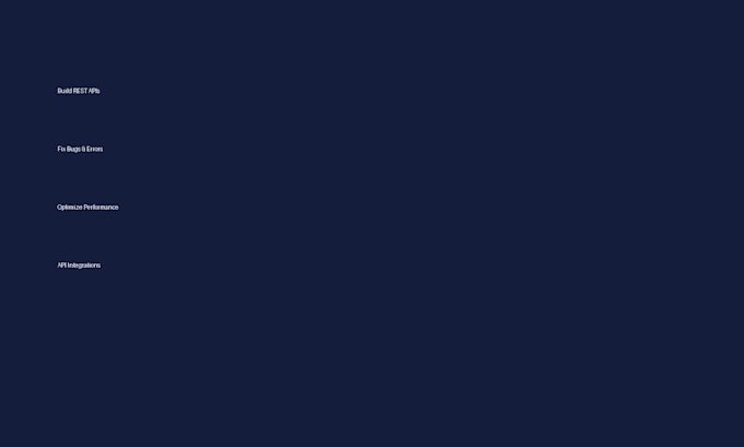 build scalable python API for backend systems