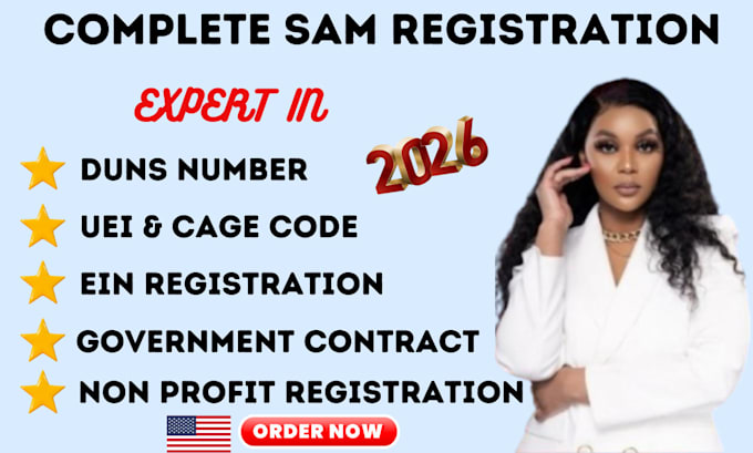 do sam gov registration llc , get uei cage code, naics code, government contract