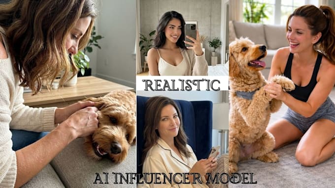 create custom ai influencer model