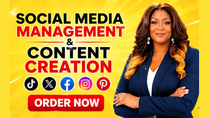 be your social media marketing manager social media manager social media content